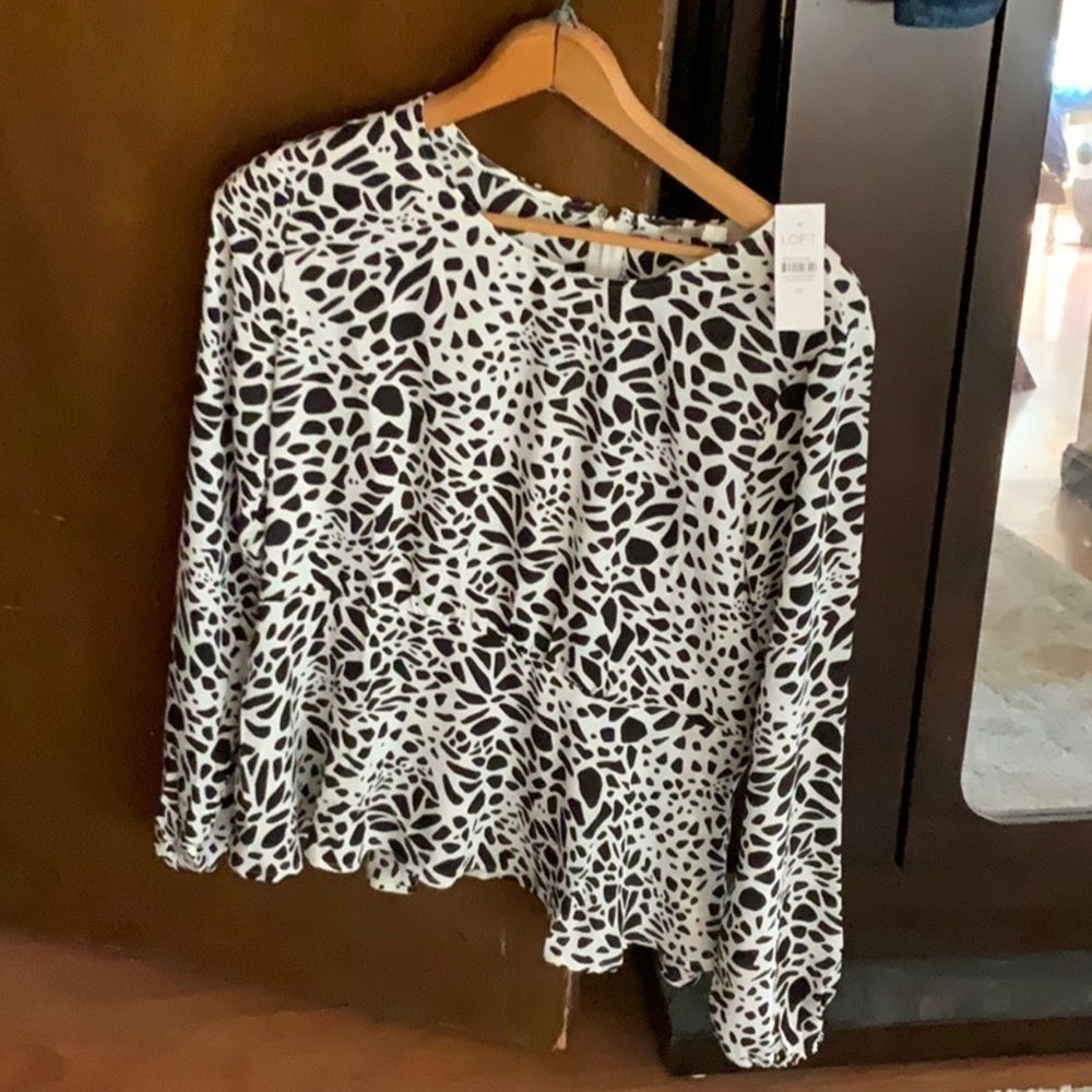 Peplum blouse